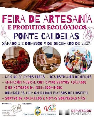 Feira de Artesanía e Produtos Ecolóxicos en Ponte Caldelas