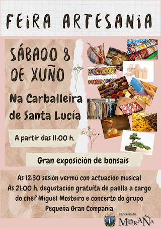 Feira de Artesanía en Moraña