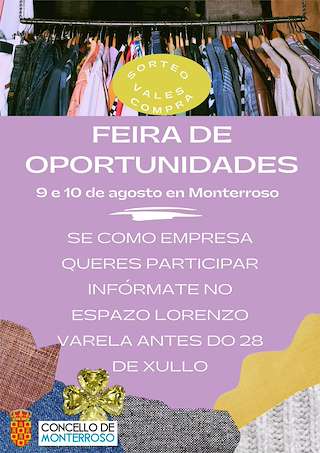 Feira de Oportunidades en Monterroso