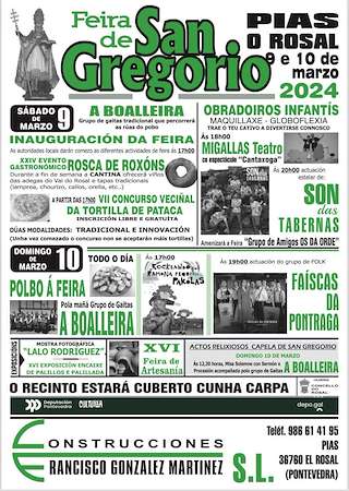 Feira de San Gregorio de Pias en O Rosal
