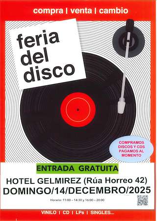 Feira do Disco en Santiago de Compostela