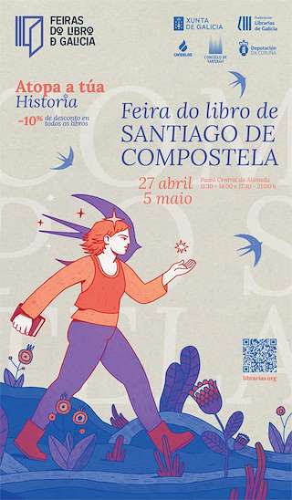 Feira do Libro en Santiago de Compostela
