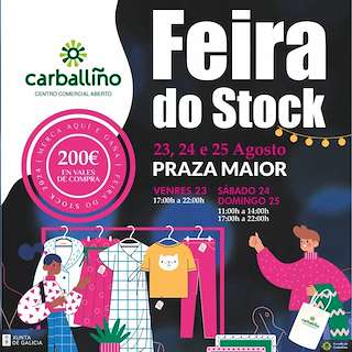 Feira do Stock en O Carballiño