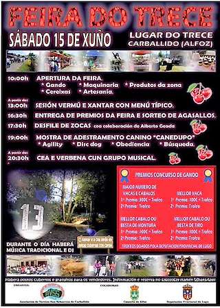 Feira do Trece de Carballido en Alfoz