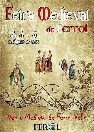 Feira Medieval en Ferrol