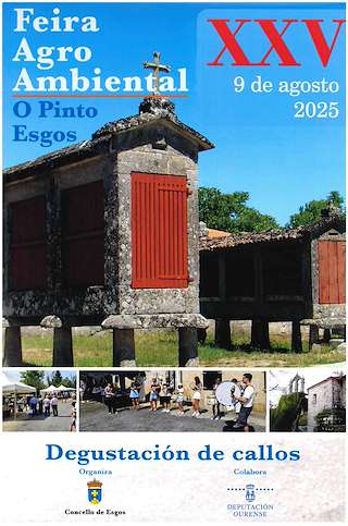 Fechas, información, programa, cartel, imágenes, mapa y ubicación de XXV Feira Agro Ambiental do Pinto  en  Esgos