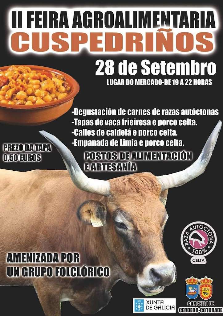 II Feira Agroalimentaria de Cuspedriños en Cerdedo-Cotobade