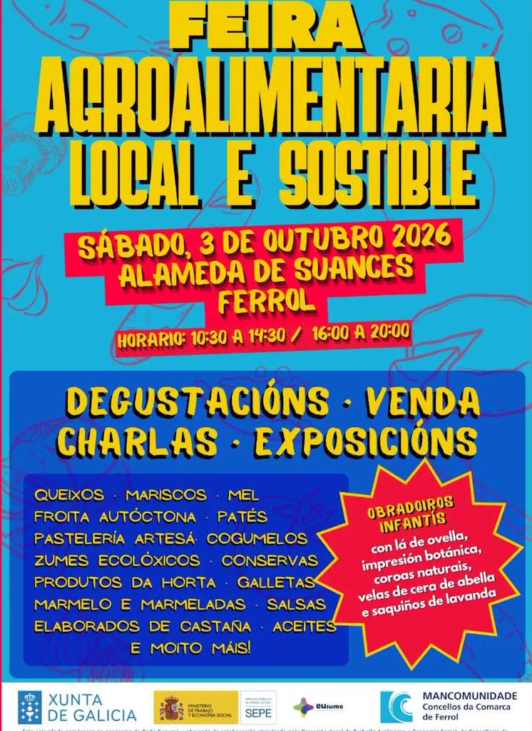 Feira Agroalimentaria Local e Sostible (2026) en Ferrol