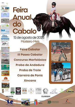 Fechas, información, programa, cartel, imágenes, mapa y ubicación de Feira Anual do Cabalo  en  Meis