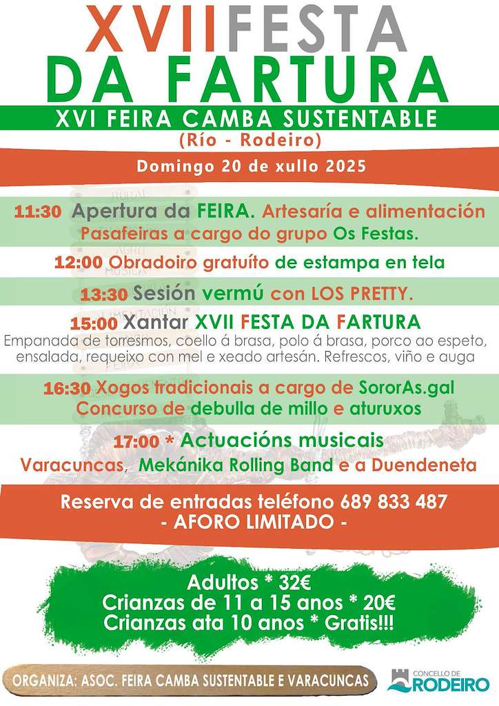 XVI Feira Camba Sustentable - XVII Festa da Fartura en Rodeiro