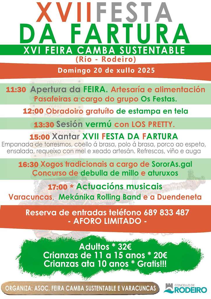 XIV Feira Camba Sustentable - XV Festa da Fartura en Rodeiro