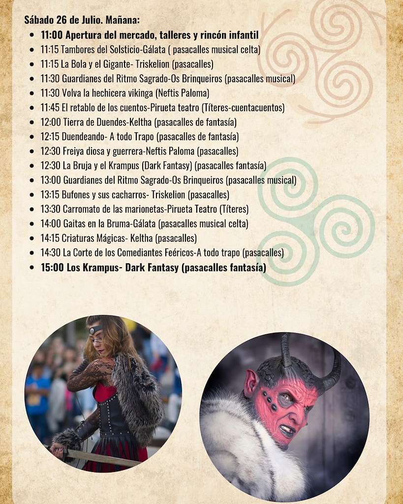 Feira Celta en O Porto do Son