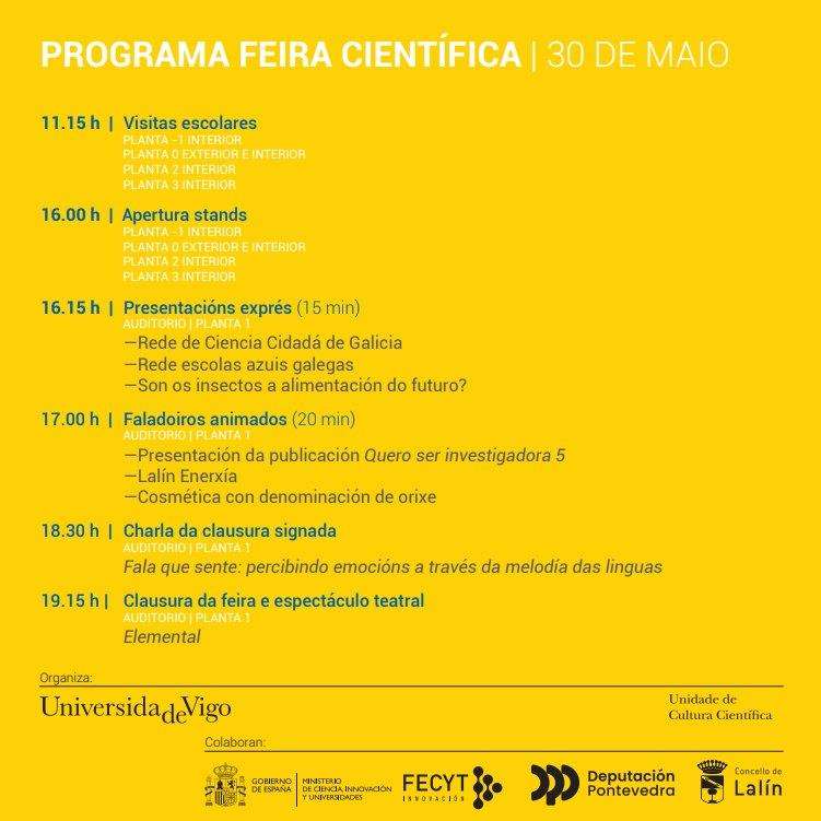 IV Feira Científica - Ciencia Ida e Volta (2025) en Lalín
