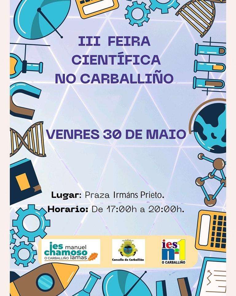 III Feira Científica (2025) en O Carballiño