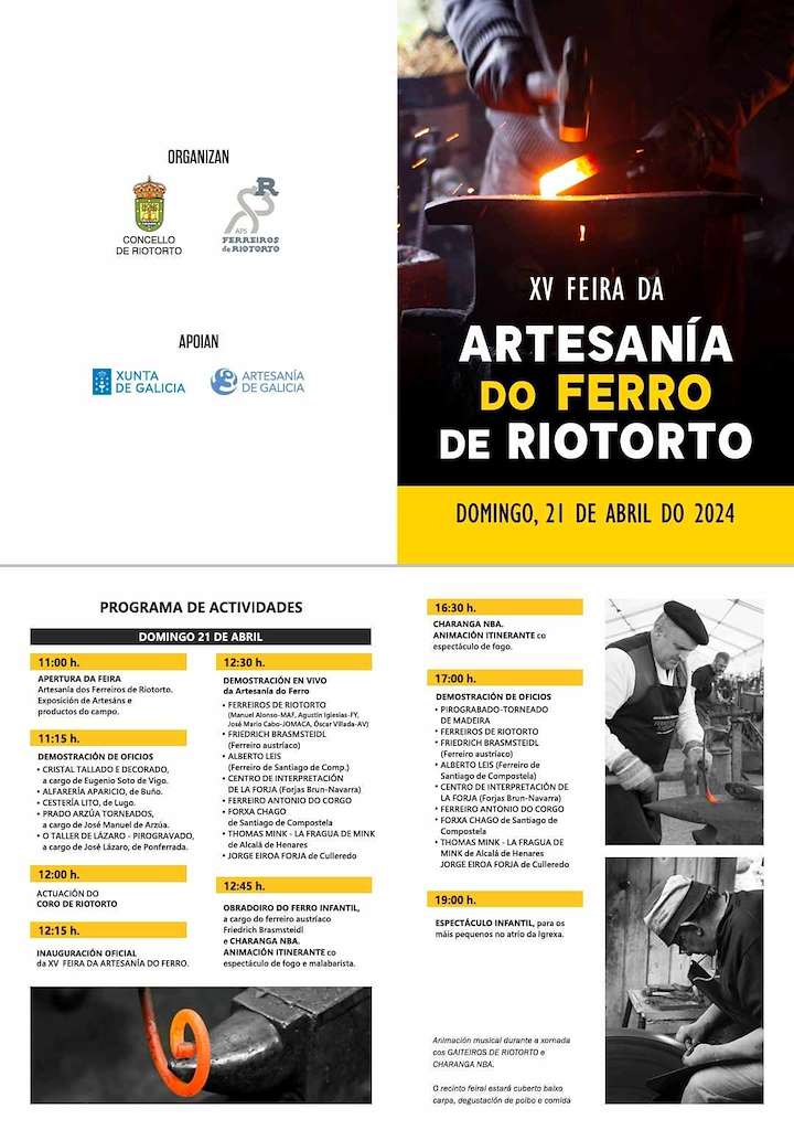 XV Feira da Artesanía do Ferro (2024) en Riotorto