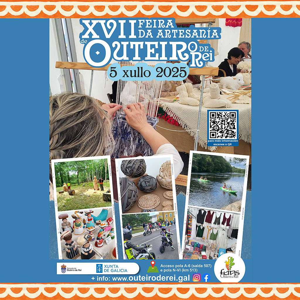 XVII Feira da Artesanía (2025) en Outeiro de Rei