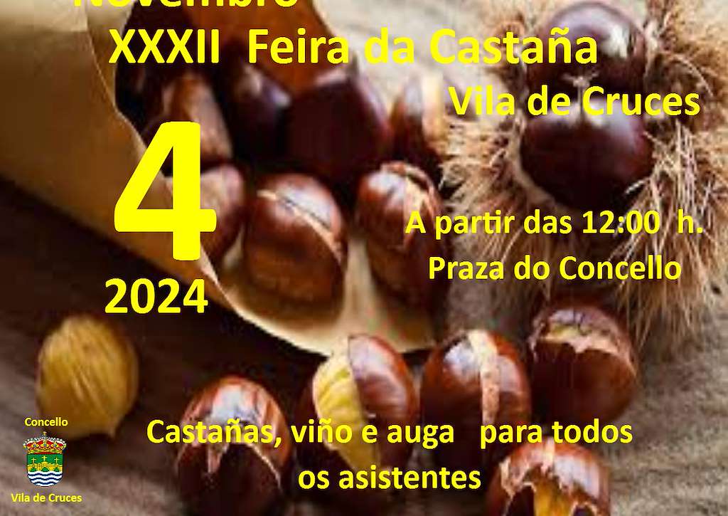 XXXII Feira da Castaña en Vila de Cruces