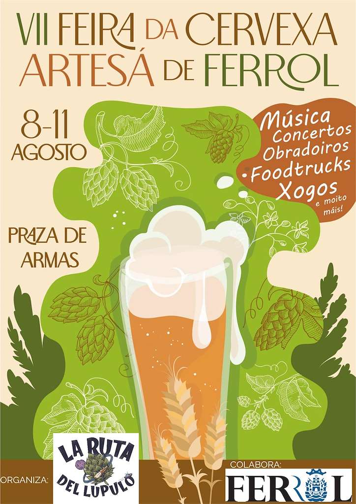 V Feira da Cervexa Artesá en Ferrol