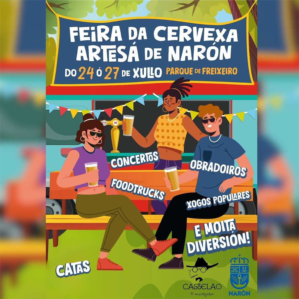 Feira da Cervexa Artesá en Narón