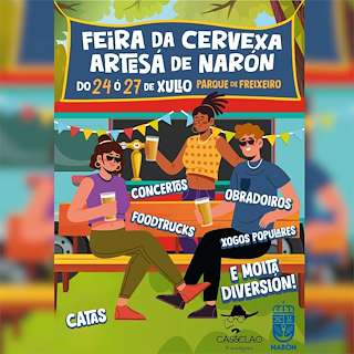Fechas, información, programa, cartel, imágenes, mapa y ubicación de Feira da Cervexa Artesá  en  Narón