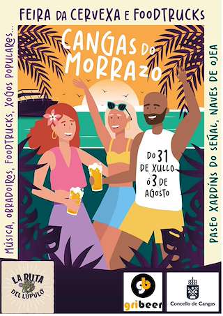 Fechas, información, programa, cartel, imágenes, mapa y ubicación de Feira da Cervexa e Foodtrucks  en  Cangas de Morrazo