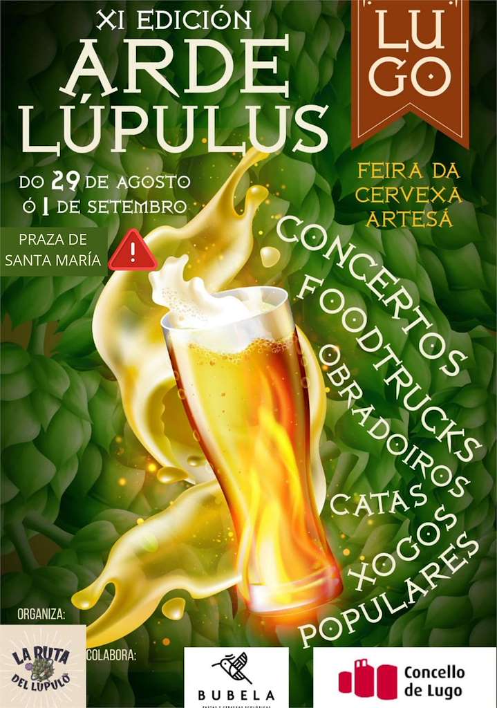 Feira da Cerveza Artesá - XI Arde Lupulus en Lugo