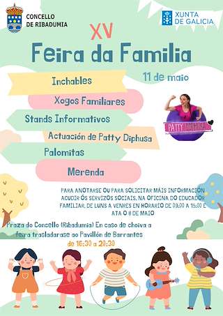 Fechas, información, programa, cartel, imágenes, mapa y ubicación de XV Feira da Familia   en  Ribadumia