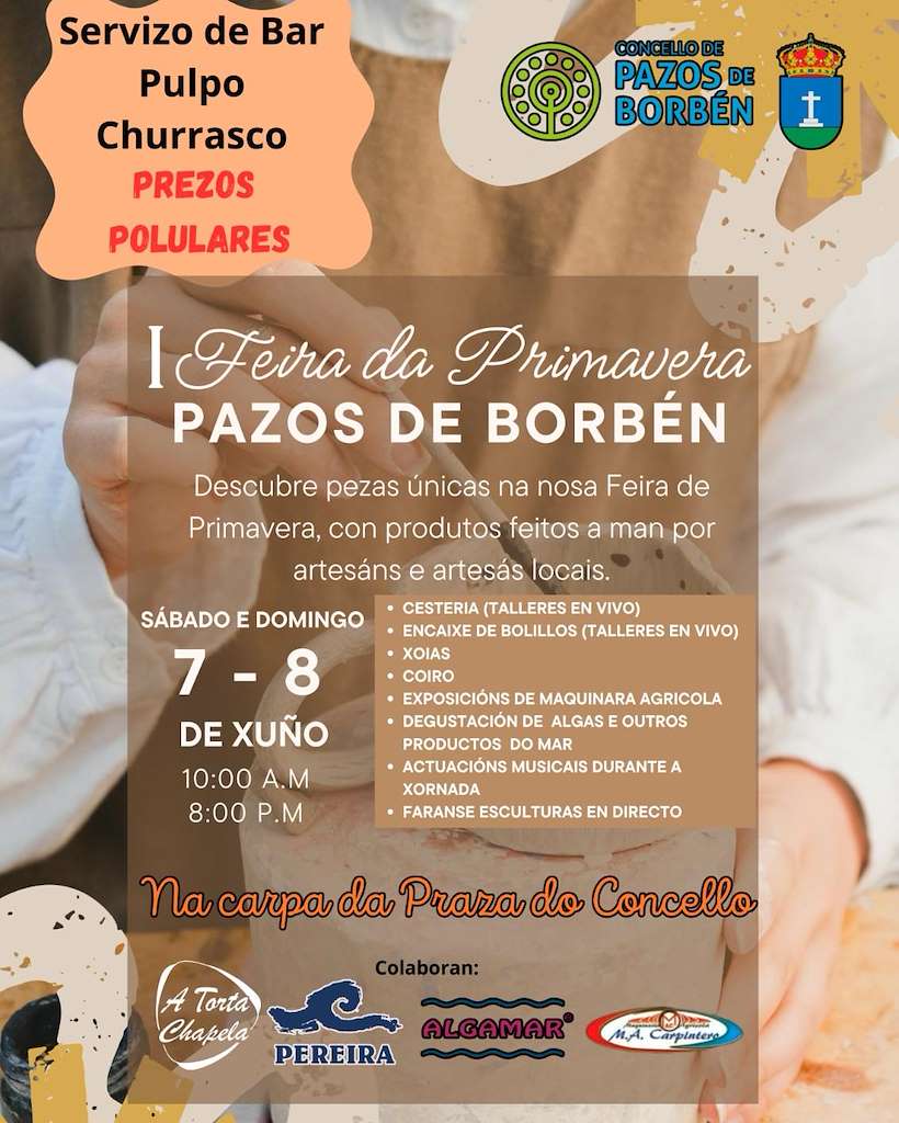 I Feira da Primavera (2025) en Pazos de Borbén