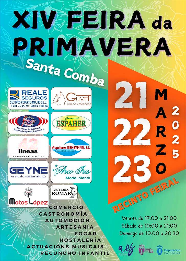 XIV Feira da Primavera en Santa Comba