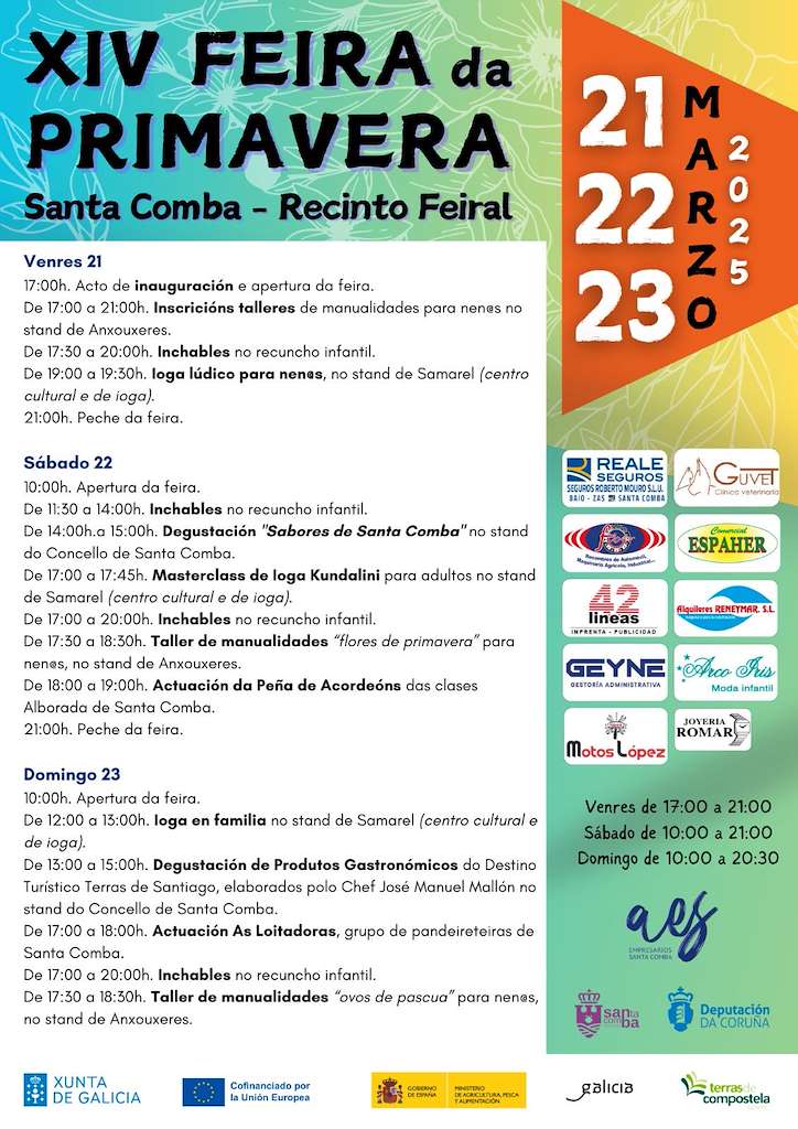 XIV Feira da Primavera en Santa Comba