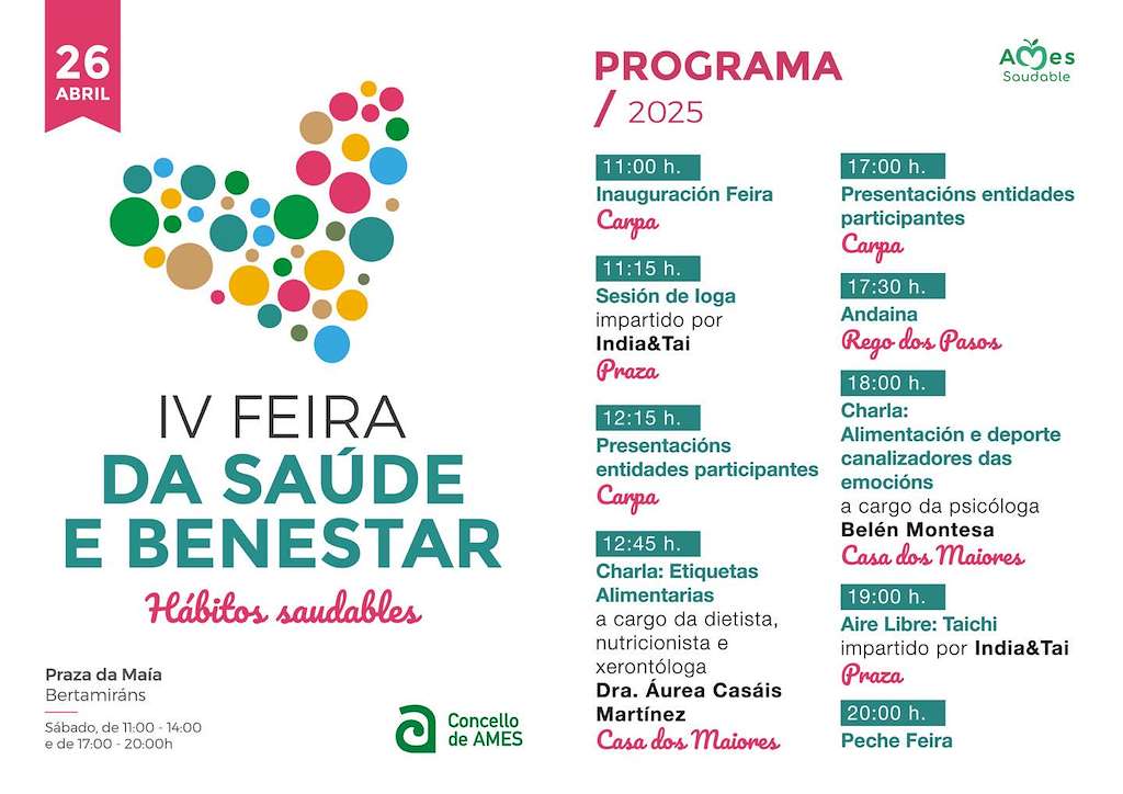 IV Feira da Saúde e Benestar (2025) en Ames