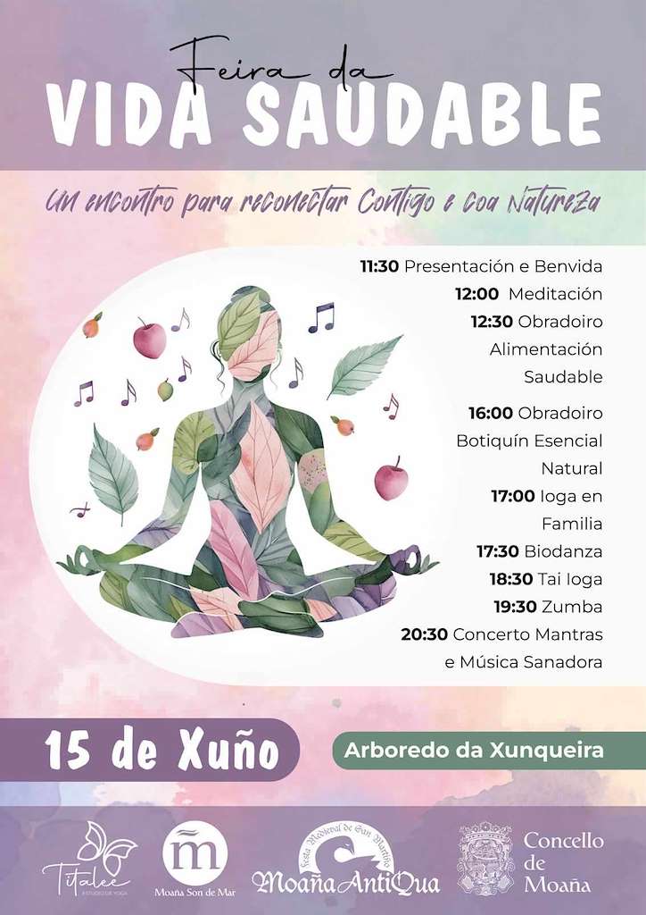 Feira da Vida Saudable en Moaña