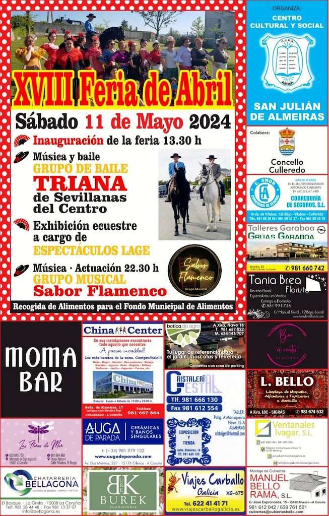 XVIII Feira de Abril de Almeiras (2024) en Culleredo