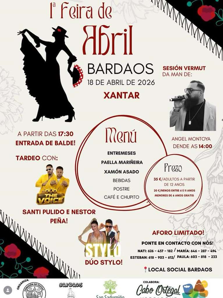 I Feira de Abril de Bardaos  (2026) en San Sadurniño