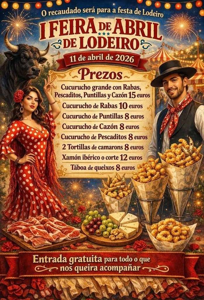 Feira de Abril de Lodeiro en Viveiro