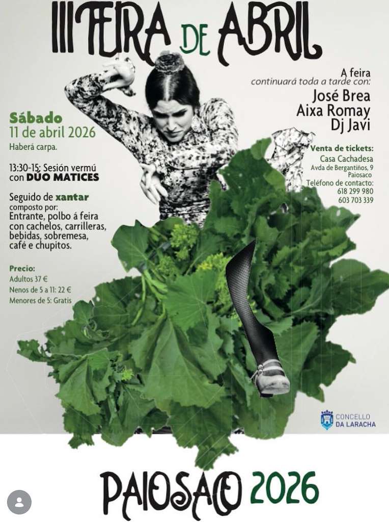 Feira de Abril de Paiosaco en A Laracha