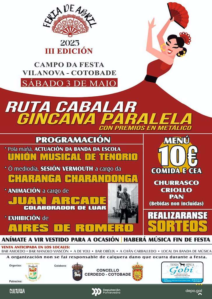 III Feira de Abril de Vilanova (2025) en Cerdedo-Cotobade