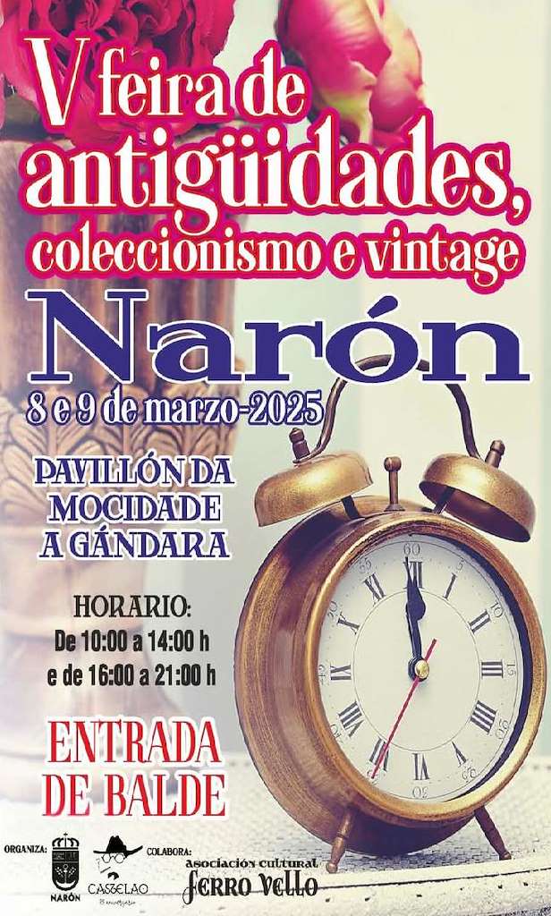 III Feira de Antigüedades, Coleccionismo e Vintage (2024) en Narón