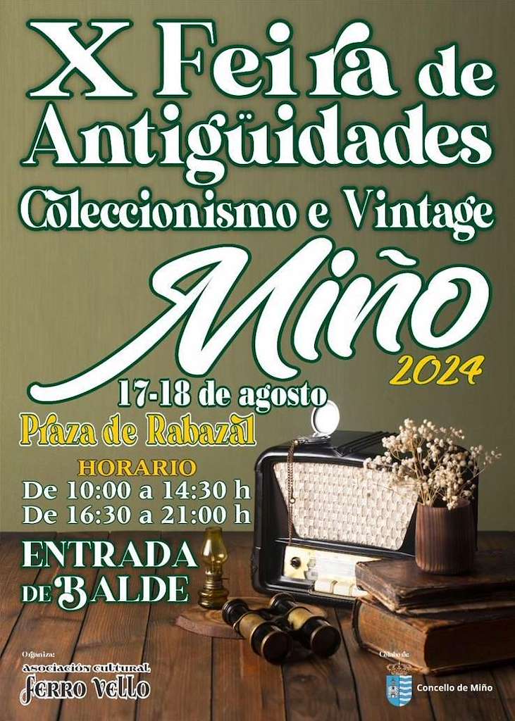 X Feira de Antigüidades en Miño