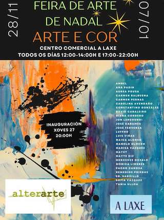 Fechas, información, programa, cartel, imágenes, mapa y ubicación de Feira de Arte de Nadal  (2025-2026)  en  Vigo