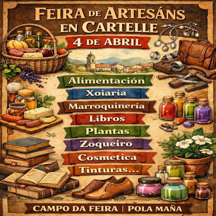 Feira de Artensáns en Cartelle