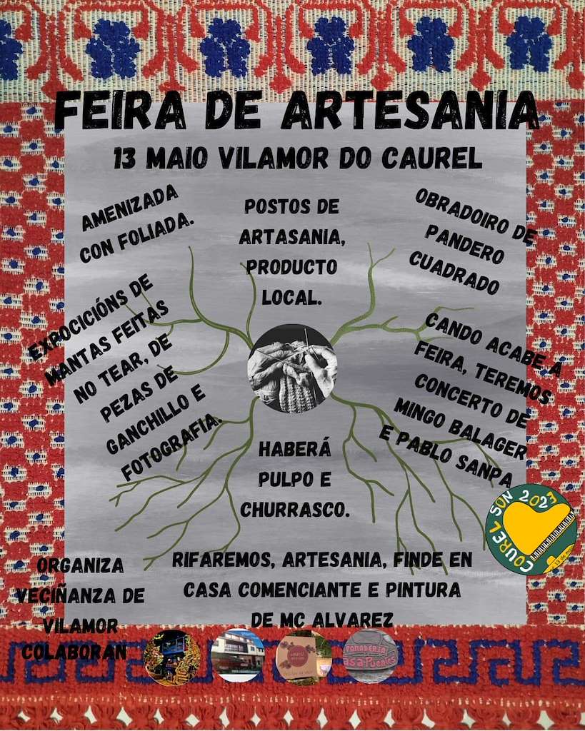 XII Feira de Artesanía de Vilamor do Caurel en Folgoso do Courel