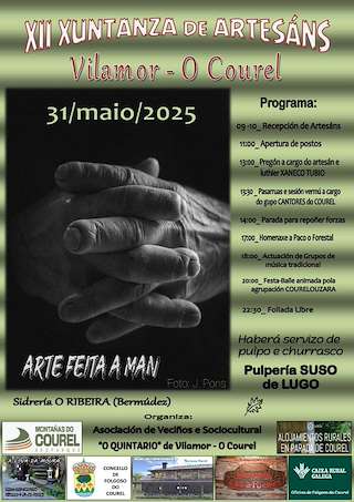 Fechas, información, programa, cartel, imágenes, mapa y ubicación de XII Feira de Artesanía de Vilamor do Caurel  en  Folgoso do Courel