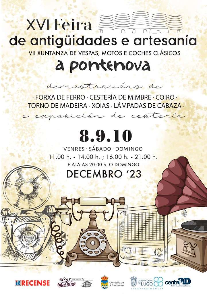 XVI Feira de Artesanía e Antigüidades en A Pontenova
