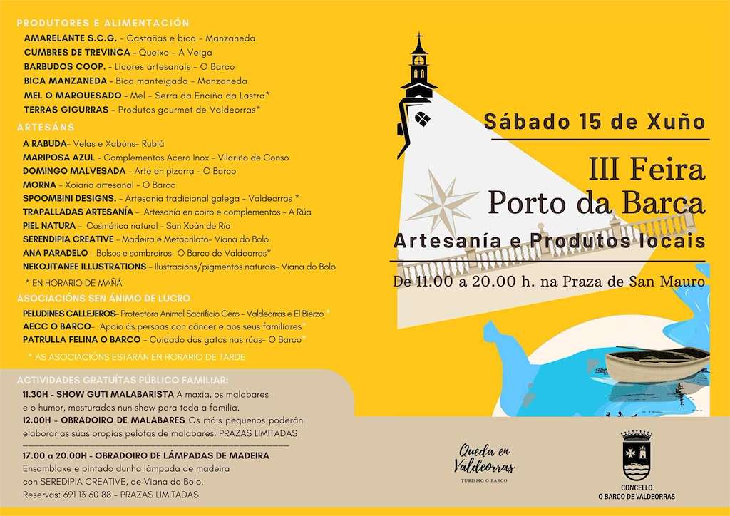 Feira de Artesanía e Productos Locais  en O Barco de Valdeorras