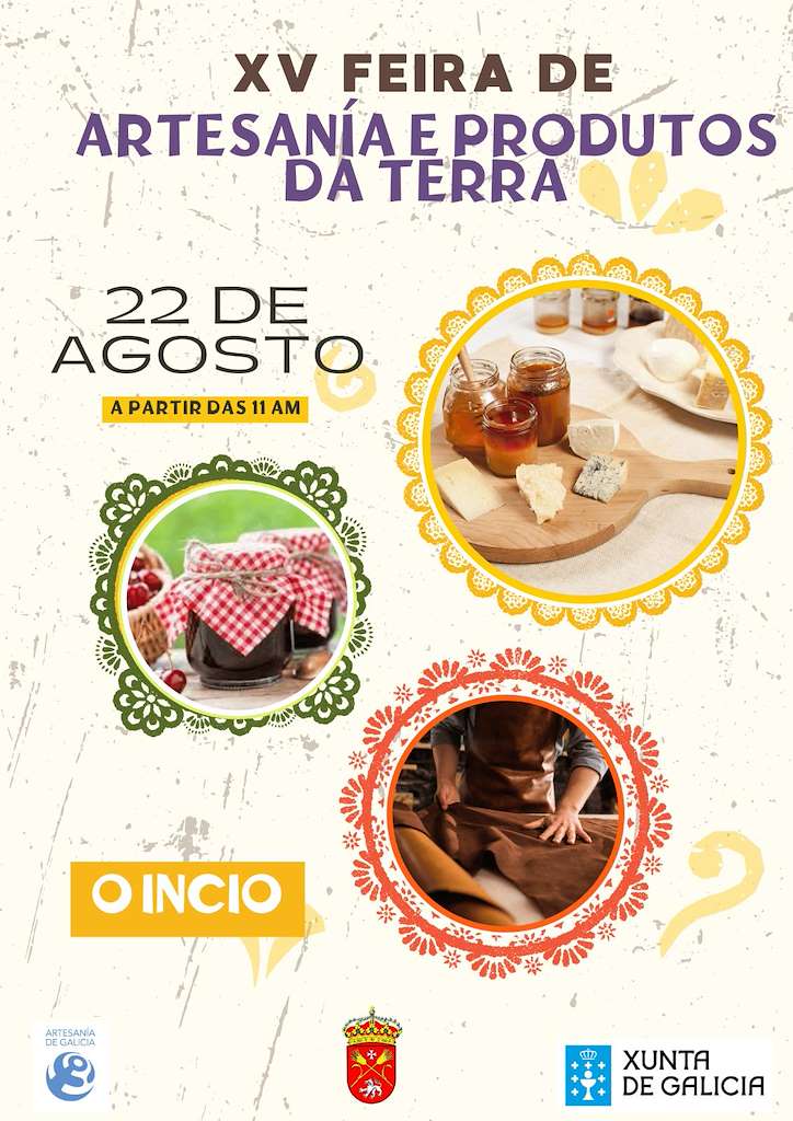 XV Feira de Artesanía e Produtos da Terra (2025) en O Incio