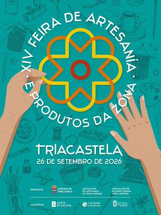 Fechas, información, programa, cartel, imágenes, mapa y ubicación de XIV Feira de Artesanía e Produtos da Zona (2026) en Triacastela