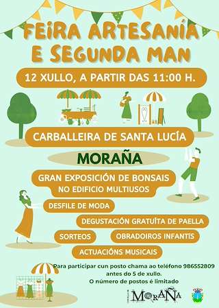 Fechas, información, programa, cartel, imágenes, mapa y ubicación de Feira de Artesanía  en  Moraña