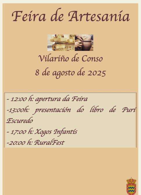 Feira de Artesanía (2025) en Vilariño de Conso