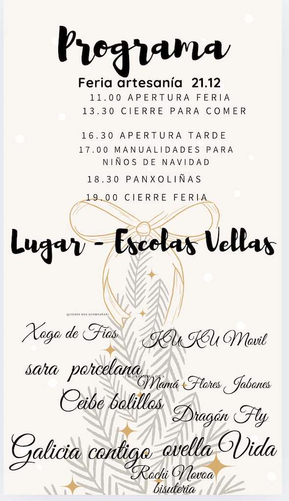 Feira de Artesanía en Xunqueira de Ambía